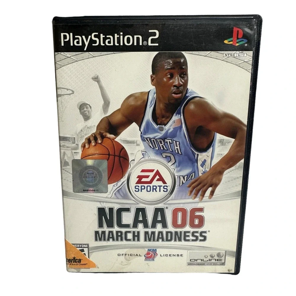 NCAA March Madness 06 (Sony PlayStation 2) PS2 No‎ Manual